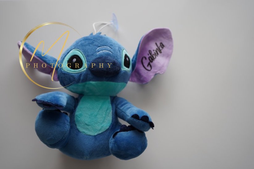 Plyšová hračka Stitch s jménem dítěte/ VÍCE BAREV